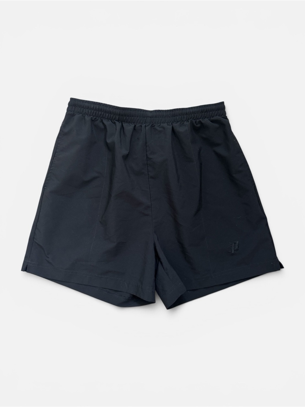 VTG Y2K Prince Sportswear Shorts 2000 Black Poly Tenniscore Athletic Size M